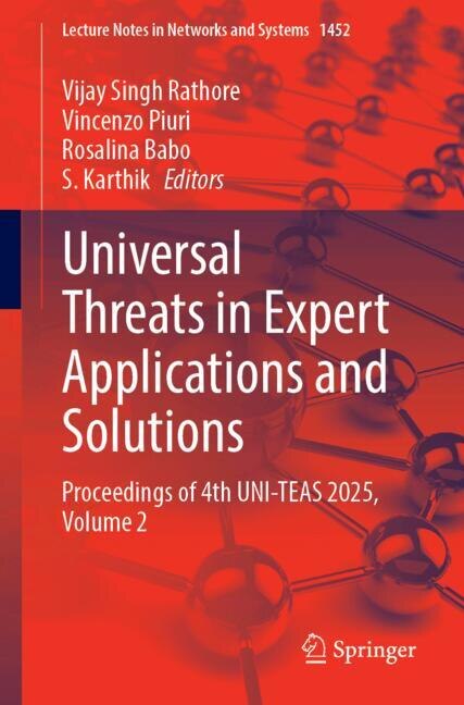 Couverture_Universal Threats in Expert Applications and Solutions
