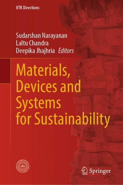 Front cover_Materials, Devices and Systems for Sustainability