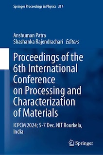 Front cover_Proceedings of the 6th International Conference on Processing and Characterization of Materials