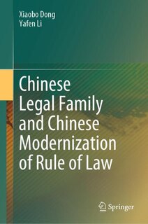Couverture_Chinese Legal Family and Chinese Modernization of Rule of Law