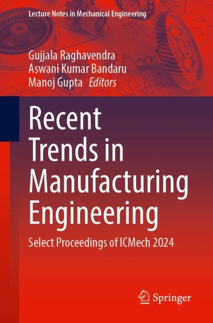 Front cover_Recent Trends in Manufacturing Engineering