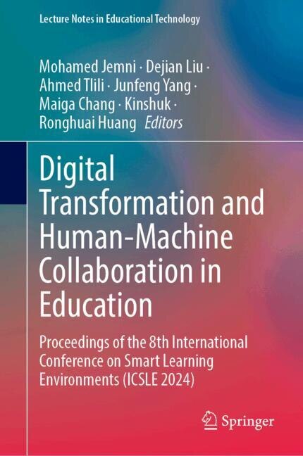 Couverture_Digital Transformation and Human-Machine Collaboration in Education