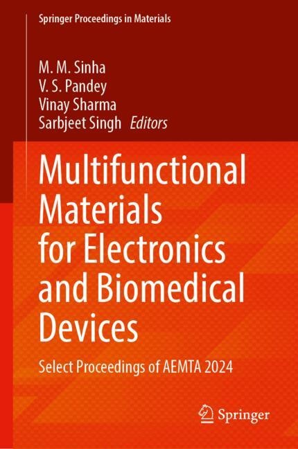 Couverture_Multifunctional Materials for Electronics and Biomedical Devices