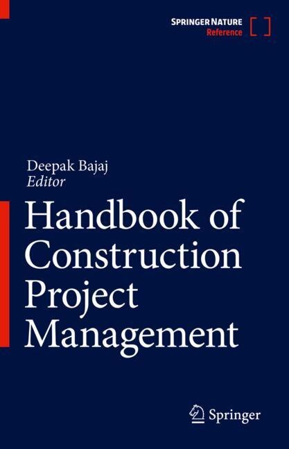 Couverture_Handbook of Construction Project Management