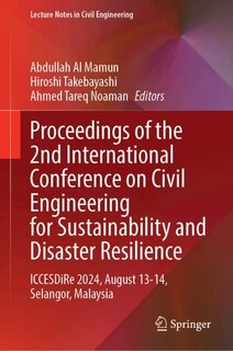 Front cover_Proceedings of the 2nd International Conference on Civil Engineering for Sustainability and Disaster Resilience