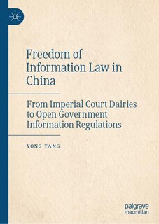 Couverture_Freedom of Information Law in China