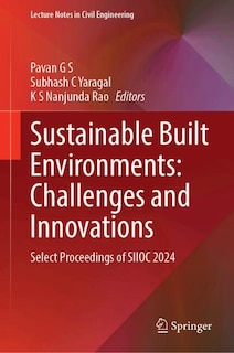 Couverture_Sustainable Built Environments