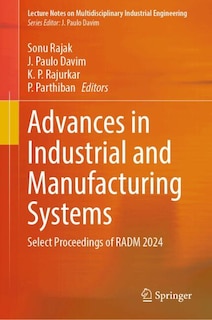 Front cover_Advances in Industrial and Manufacturing Systems