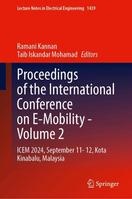 Front cover_Proceedings of the International Conference on E-Mobility-Volume 2