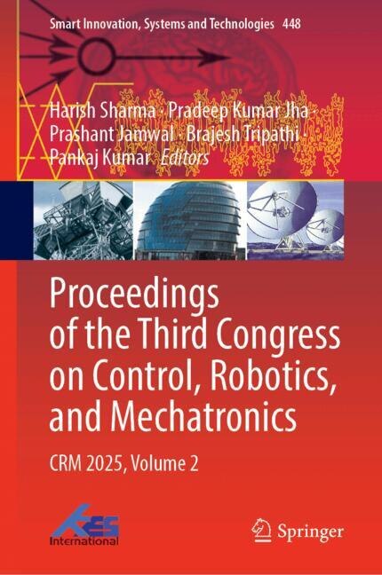 Couverture_Proceedings of the Third Congress on Control, Robotics, and Mechatronics