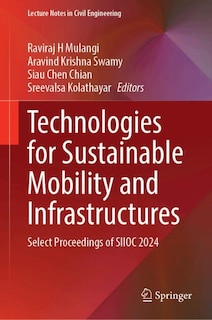 Front cover_Technologies for Sustainable Mobility and Infrastructures