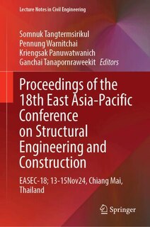 Couverture_Proceedings of the 18th East Asia-Pacific Conference on Structural Engineering and Construction- Volume1