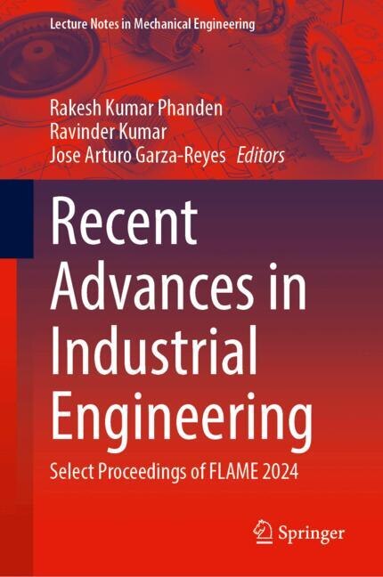 Front cover_Recent Advances in Industrial Engineering