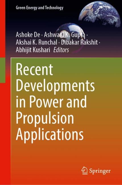 Front cover_Recent Developments in Power and Propulsion Applications
