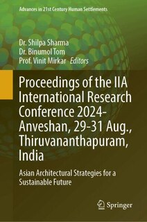 Front cover_Proceedings of the IIA International Research Conference 2024- Anveshan, 29-31 Aug., Thiruvananthapuram, India