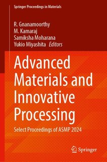 Couverture_Advanced Materials and Innovative Processing