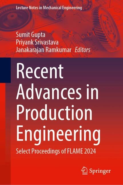 Front cover_Recent Advances in Production Engineering