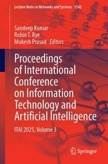 Couverture_Proceedings of International Conference on Information Technology and Artificial Intelligence