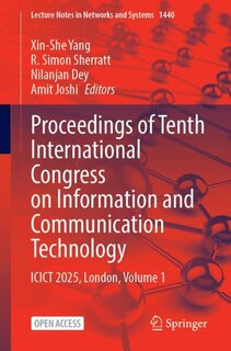 Front cover_Proceedings of Tenth International Congress on Information and Communication Technology
