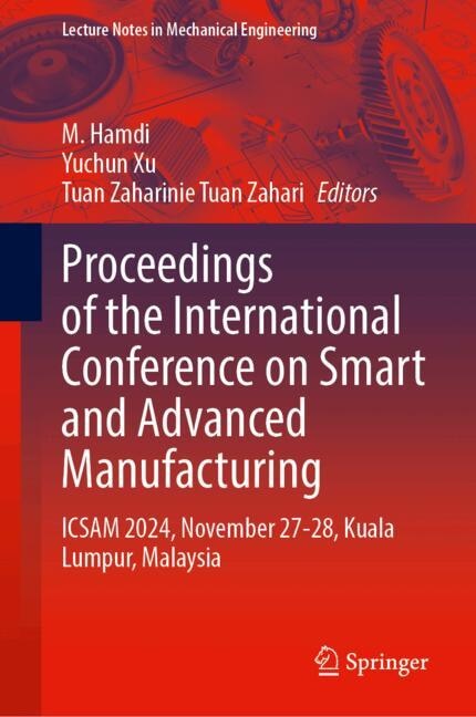 Front cover_Proceedings of the International Conference on Smart and Advanced Manufacturing