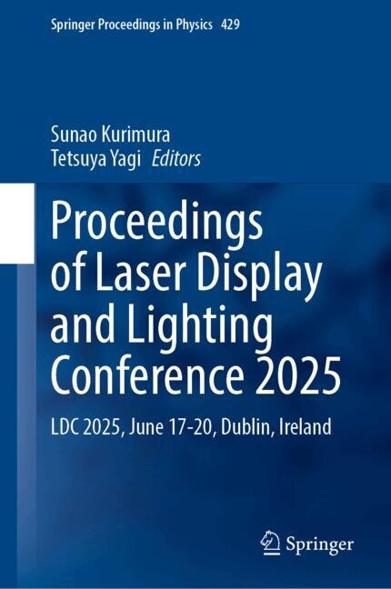 Front cover_Proceedings of Laser Display and Lighting Conference 2025