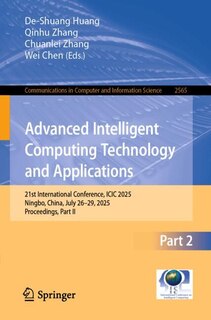 Front cover_Advanced Intelligent Computing Technology and Applications