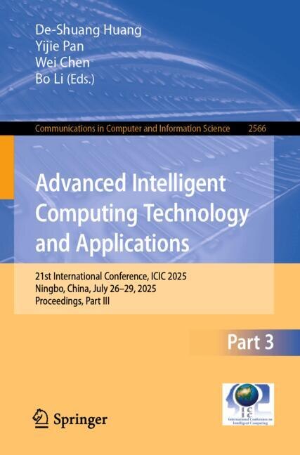 Front cover_Advanced Intelligent Computing Technology and Applications