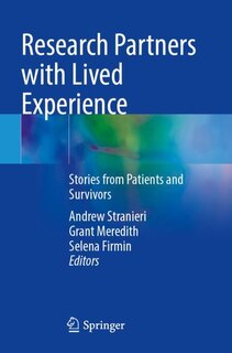 Front cover_Research Partners with Lived Experience