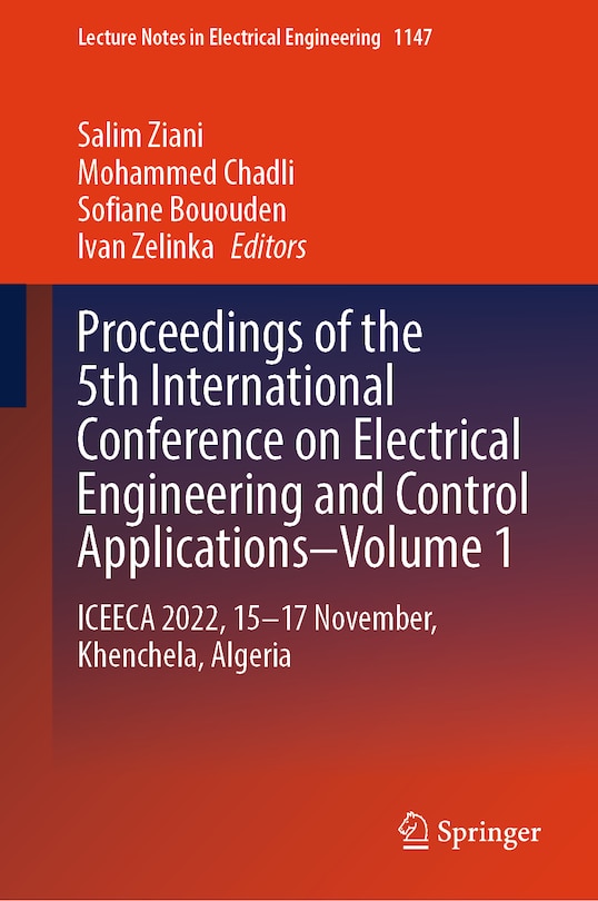 Front cover_Proceedings of the 5th International Conference on Electrical Engineering and Control Applications-Volume 1