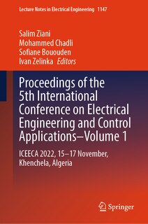 Front cover_Proceedings of the 5th International Conference on Electrical Engineering and Control Applications