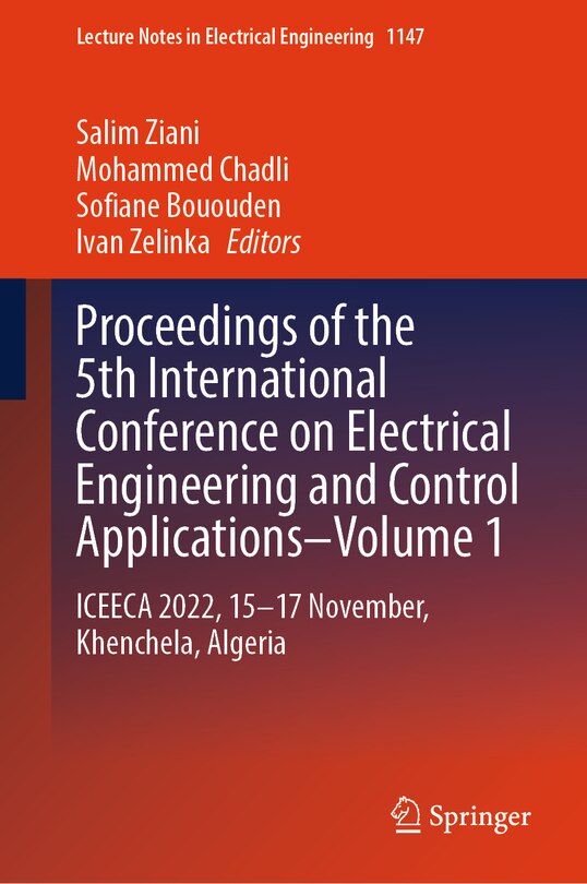 Front cover_Proceedings of the 5th International Conference on Electrical Engineering and Control Applications