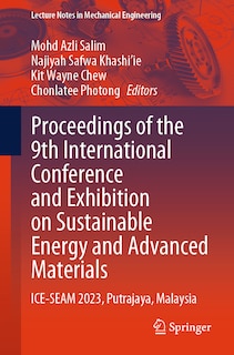 Front cover_Proceedings of the 9th International Conference and Exhibition on Sustainable Energy and Advanced Materials