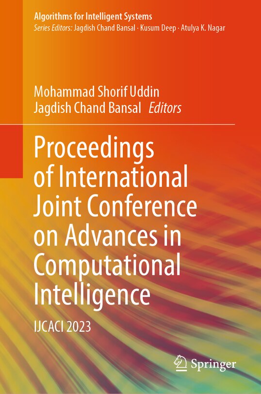 Front cover_Proceedings of International Joint Conference on Advances in Computational Intelligence