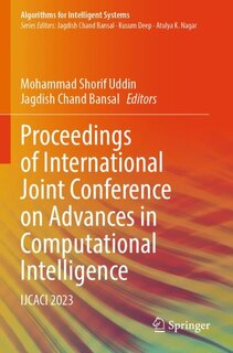 Front cover_Proceedings of International Joint Conference on Advances in Computational Intelligence
