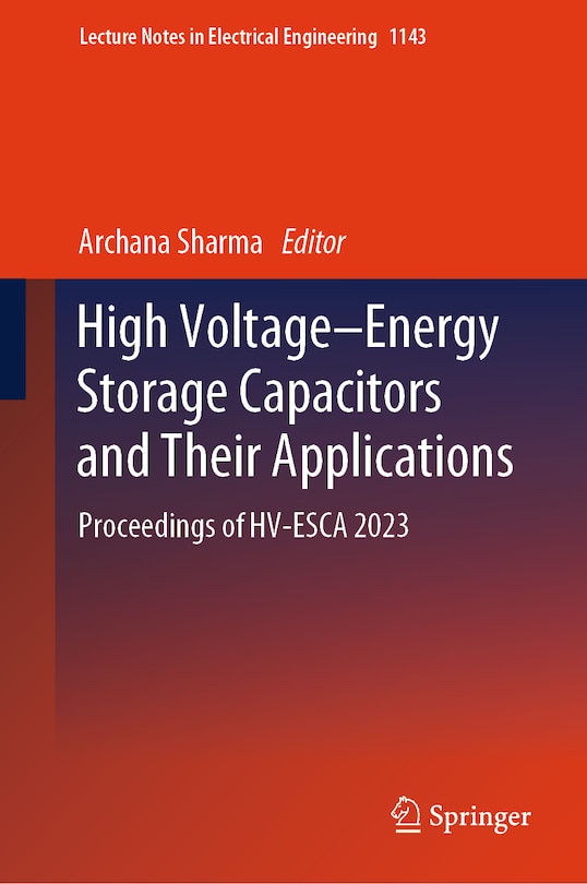 Couverture_High Voltage-Energy Storage Capacitors and Their Applications