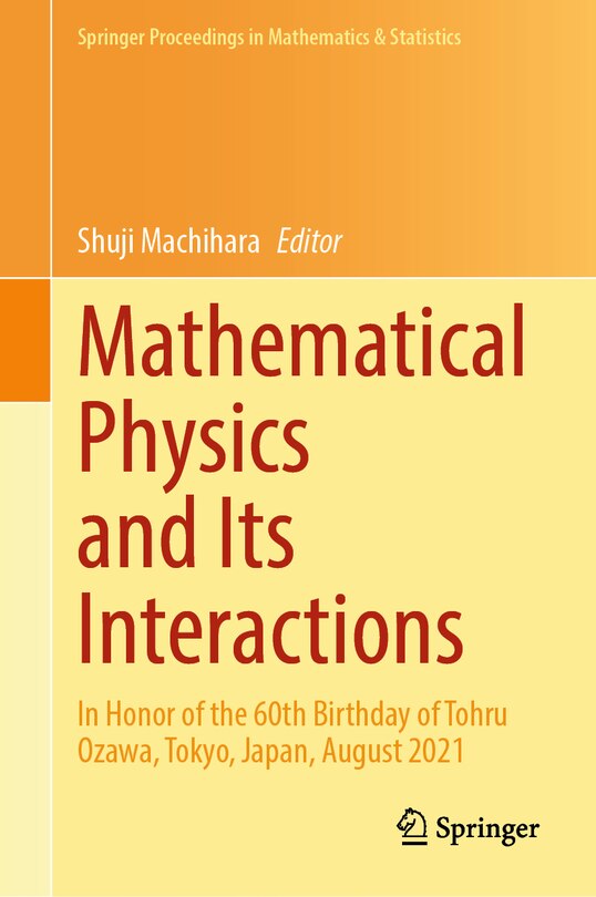 Front cover_Mathematical Physics and Its Interactions