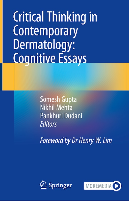 Front cover_Critical thinking in Contemporary Dermatology