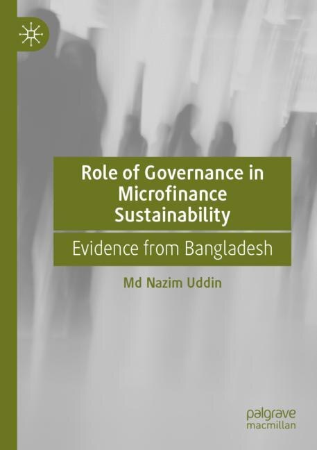Couverture_Role of Governance in Microfinance Sustainability