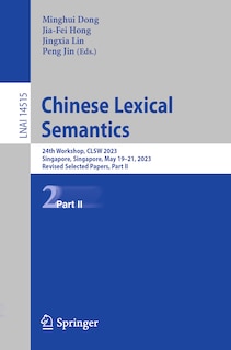 Couverture_Chinese Lexical Semantics