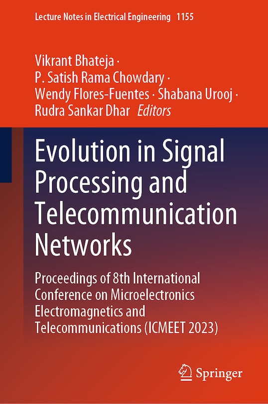 Couverture_Evolution in Signal Processing and Telecommunication Networks