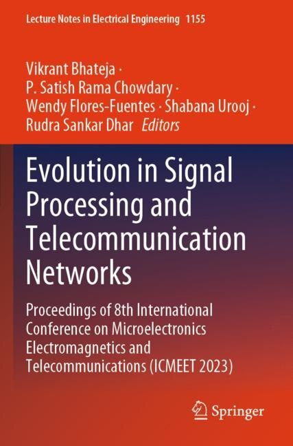 Front cover_Evolution in Signal Processing and Telecommunication Networks