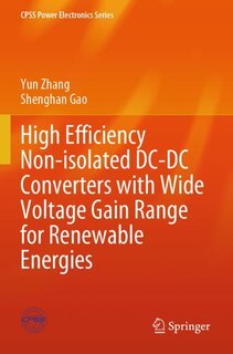 Couverture_High Efficiency Non-isolated DC-DC Converters with Wide Voltage Gain Range for Renewable Energies