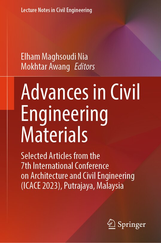 Front cover_Advances in Civil Engineering Materials