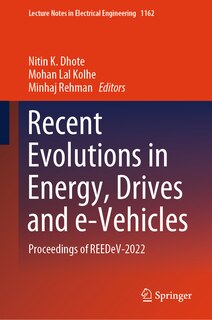 Front cover_Recent Evolutions in Energy, Drives and e-Vehicles