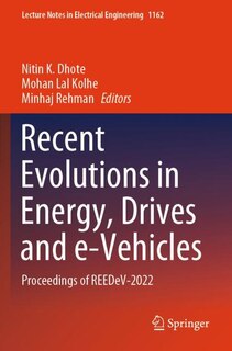 Front cover_Recent Evolutions in Energy, Drives and e-Vehicles