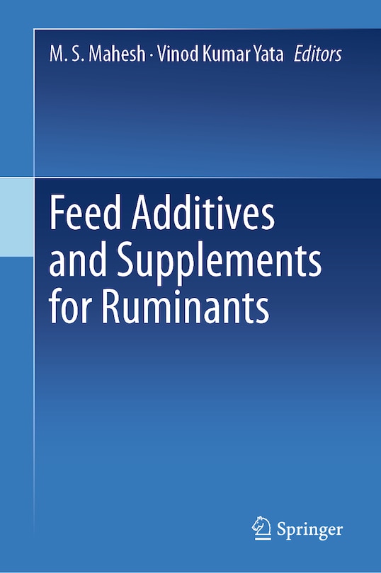 Front cover_Feed Additives and Supplements for Ruminants