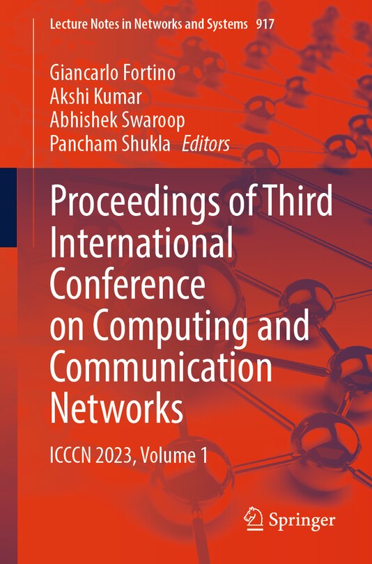Couverture_Proceedings of Third International Conference on Computing and Communication Networks