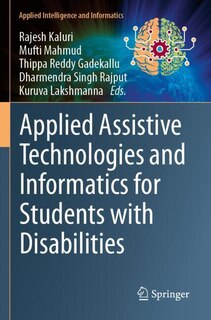 Front cover_Applied Assistive Technologies and Informatics for Students with Disabilities