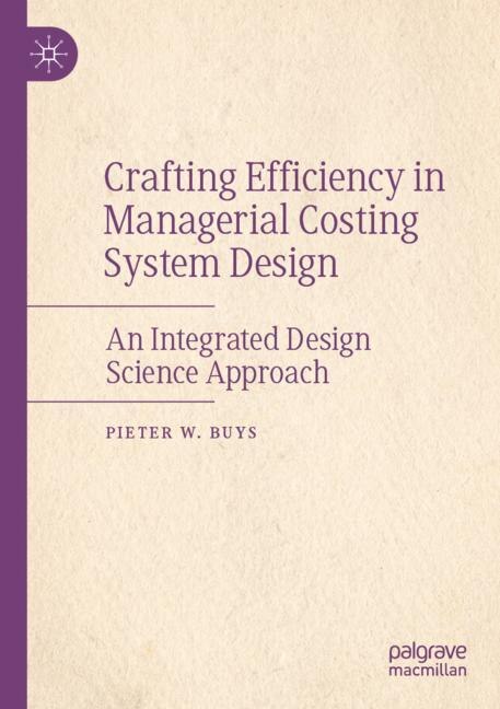 Couverture_Crafting Efficiency in Managerial Costing System Design