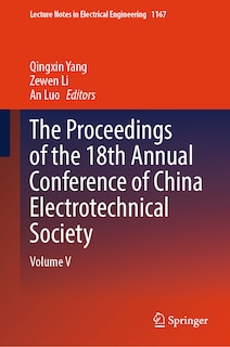 Front cover_The proceedings of the 18th Annual Conference of China Electrotechnical Society